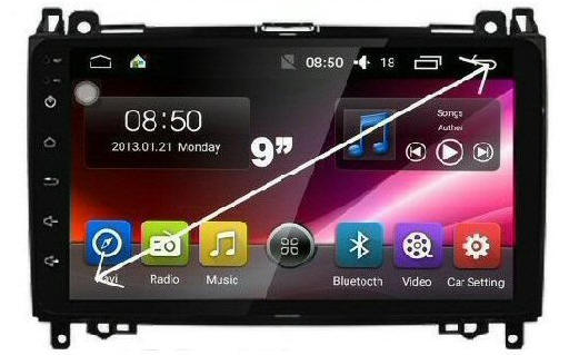 Mercedes A/B Class Stereo