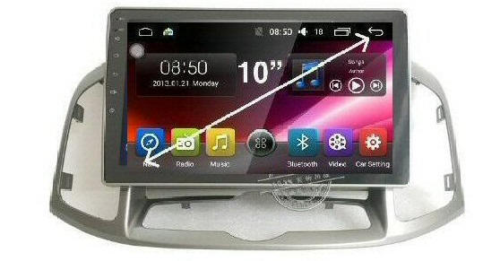 Holden Captiva Stereo