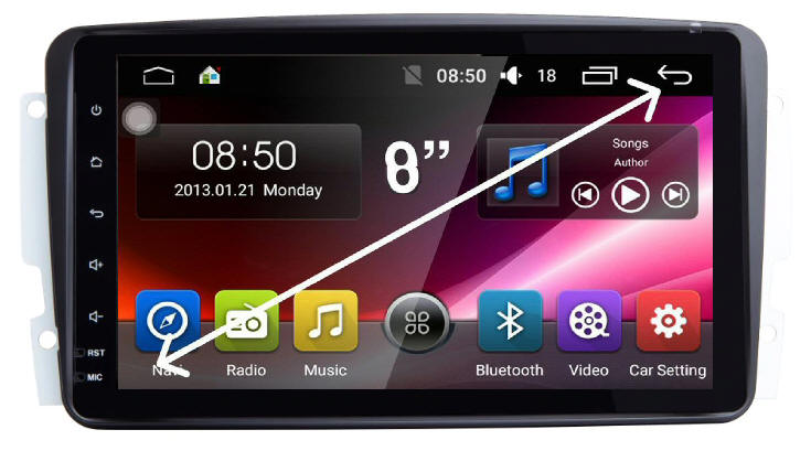 Mercedes Vito Stereo