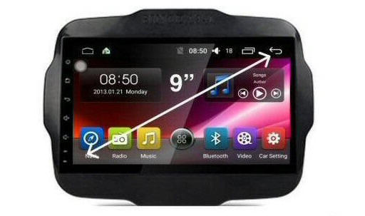 Jeep Renegade Stereo Heat Unit