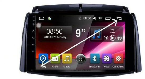 Renault Koleos Stereo Heat Unit