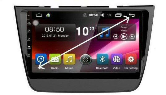 MG ZS  Stereo Head Unit