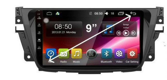 MG GS  Stereo Head Unit