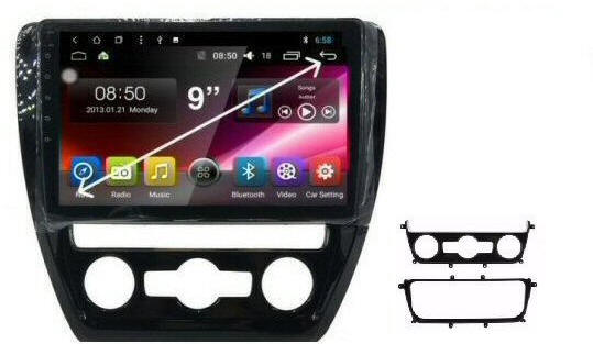 Volkswagen Jetta TSI Stereo Head Unit